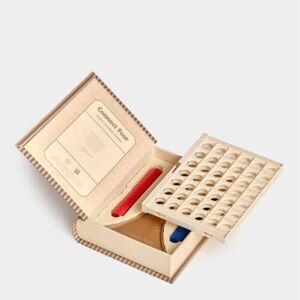 Hearth & Hand Magnolia Connect 4 Board Game Book Style NEW